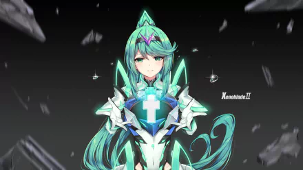 Pneuma (Xenoblade) video game Xenoblade Chronicles 2 HD Desktop Wallpaper | Background Image
