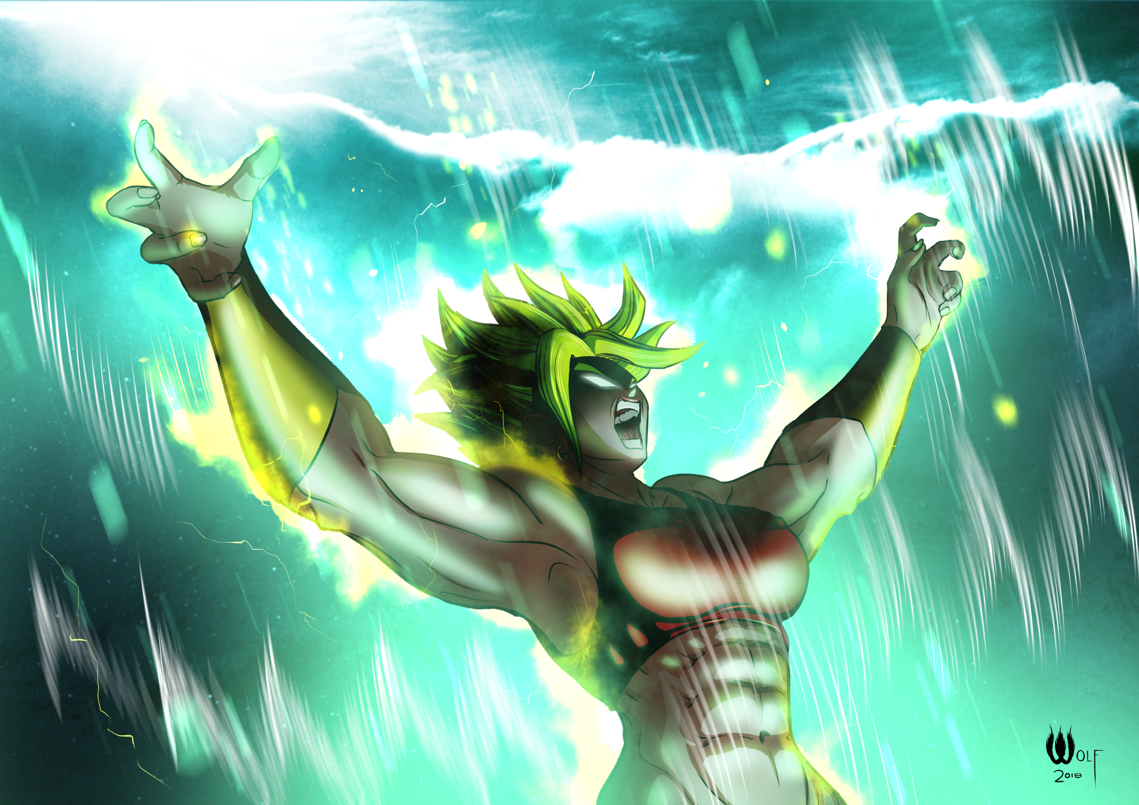 Gogeta vs Broly by DT501061 余佳軒