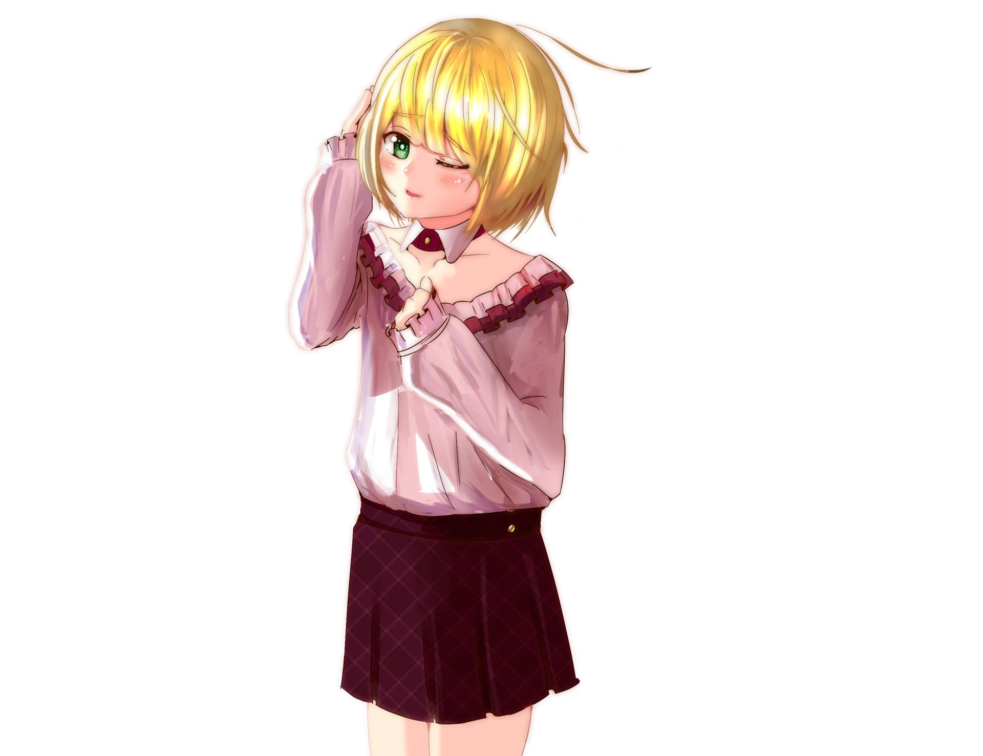 Download Suzuya Aki Anime Virtual Youtuber HD Wallpaper by モコタ サイ