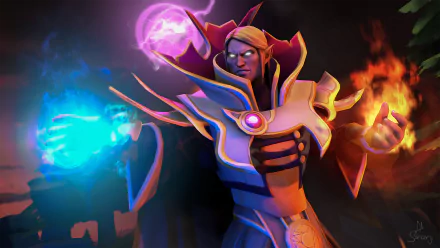 Invoker (DotA 2) video game DotA 2 HD Desktop Wallpaper | Background Image