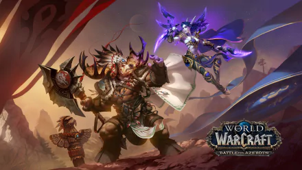 video game World of Warcraft: Battle for Azeroth HD Desktop Wallpaper | Background Image