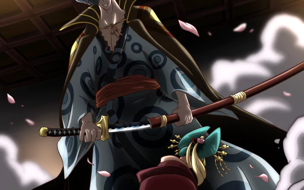 Komurasaki (One Piece) Kyoshiro (One Piece) Anime One Piece HD Desktop Wallpaper | Background Image