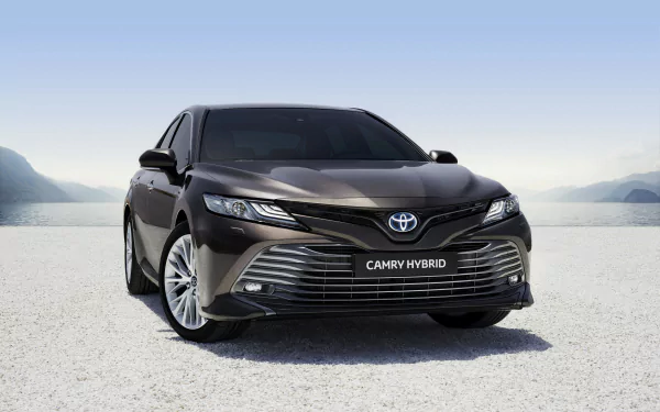 compact car black car car Toyota vehicle Toyota Camry HD Desktop Wallpaper | Background Image