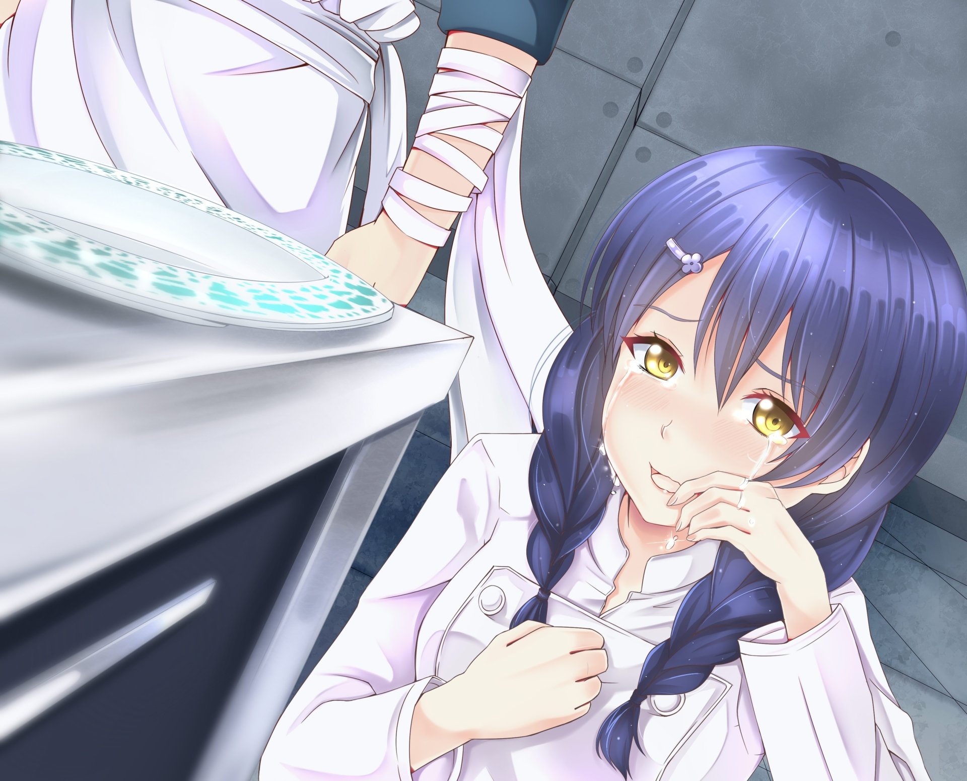 Download Megumi Tadokoro Sōma Yukihira Anime Food Wars: Shokugeki No Soma HD Wallpaper by 谷立