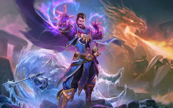 Merlin (Smite) video game Smite HD Desktop Wallpaper | Background Image
