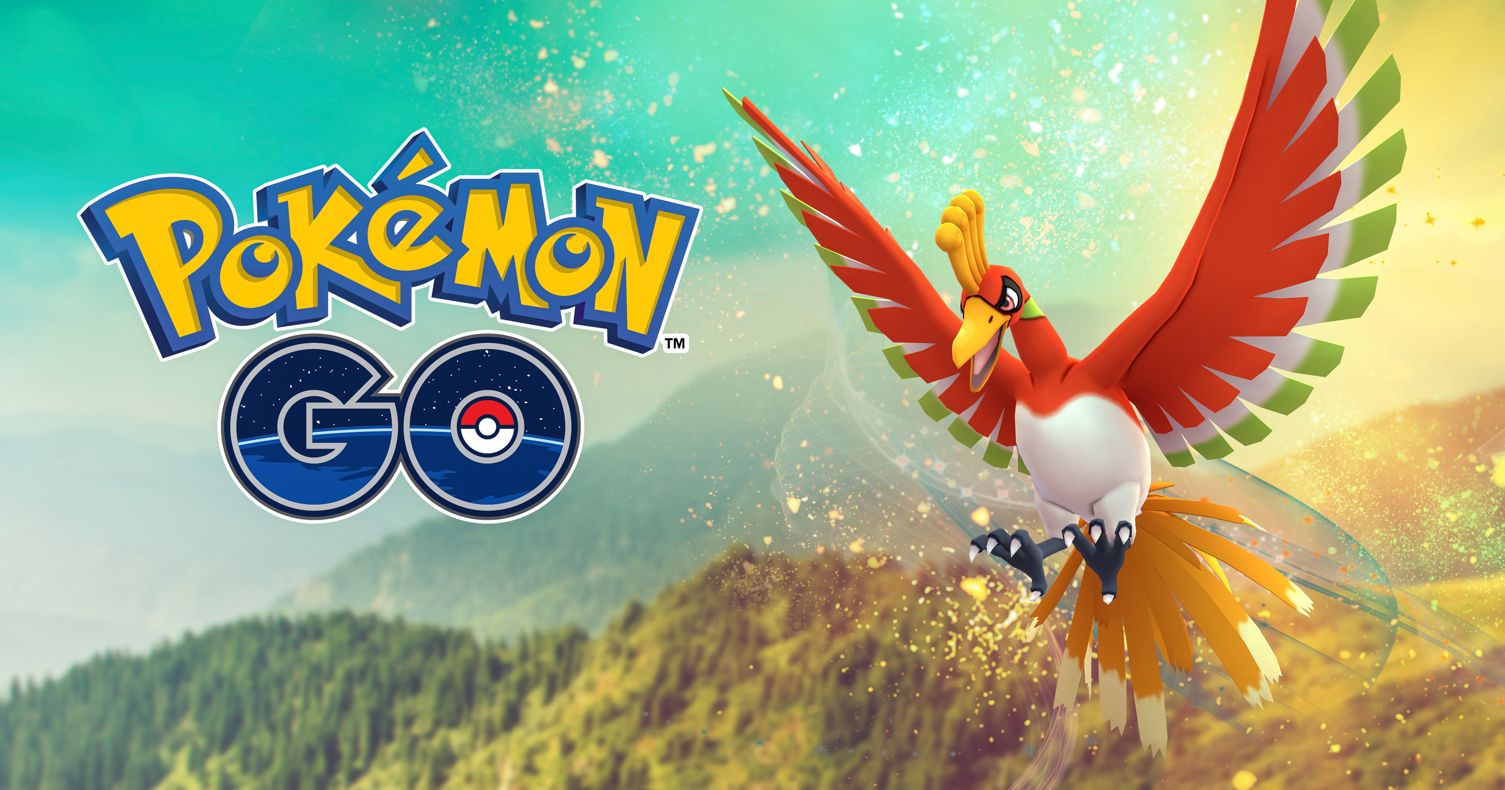 Download Ho-Oh Pokémon Go Poster Wallpaper