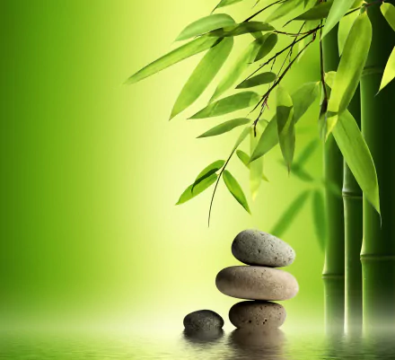 nature Zen Garden HD Desktop Wallpaper | Background Image