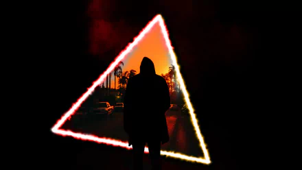 silhouette artistic human HD Desktop Wallpaper | Background Image