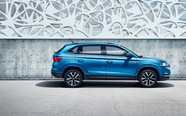 SUV car Skoda vehicle Skoda Kamiq HD Desktop Wallpaper | Background Image