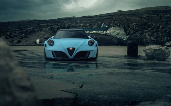 supercar car Alfa Romeo vehicle Alfa Romeo 4C HD Desktop Wallpaper | Background Image
