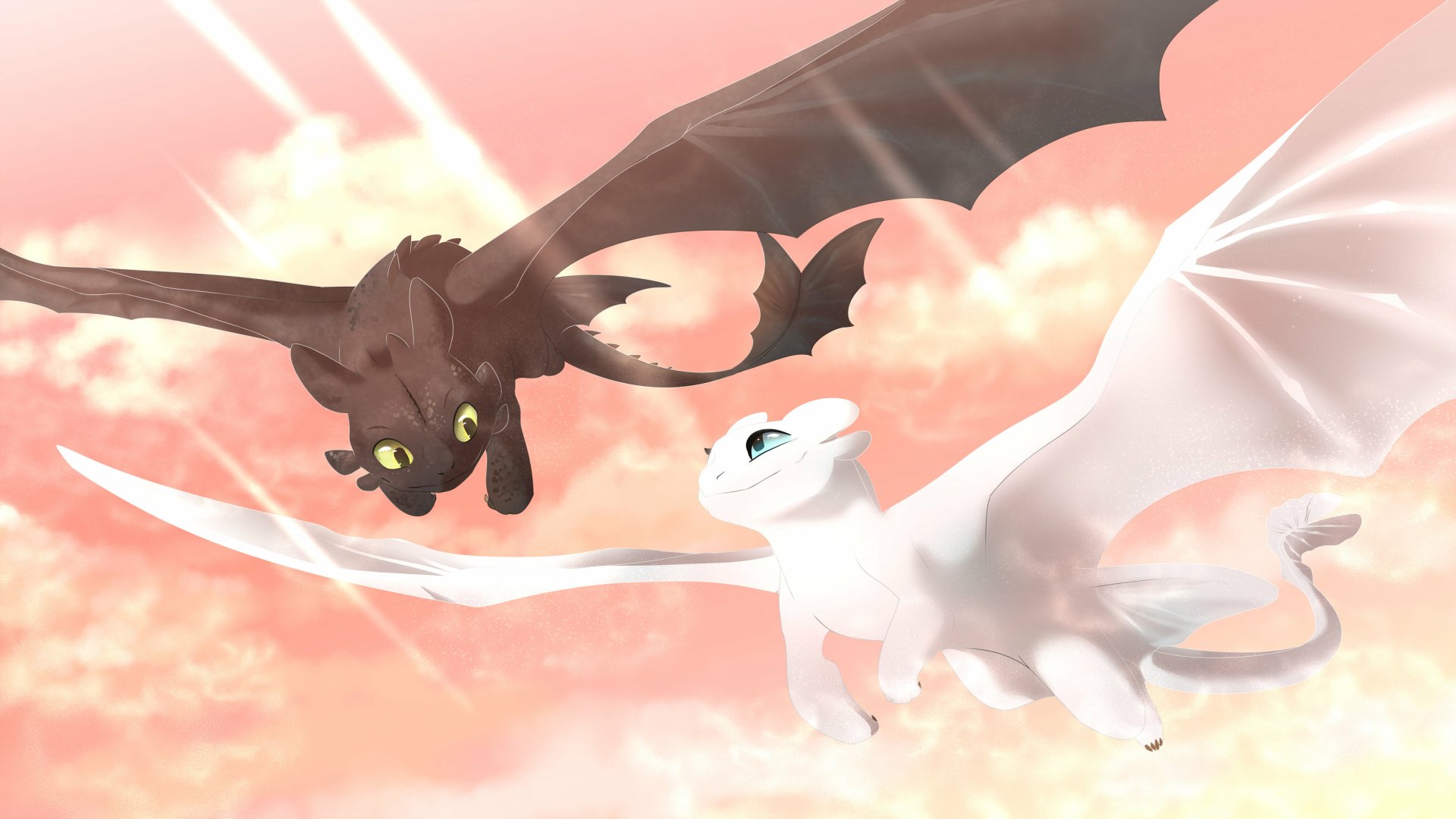 Download Toothless (How To Train Your Dragon) Movie How To Train Your Dragon: The Hidden World HD Wallpaper by CristalWolf567