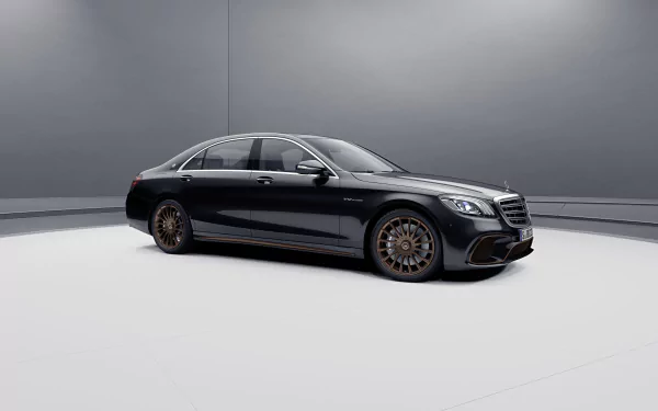 black car car Mercedes-AMG vehicle Mercedes-AMG S65 HD Desktop Wallpaper | Background Image