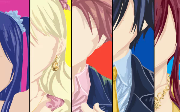  Fairy Tail's dream team vectorial cover