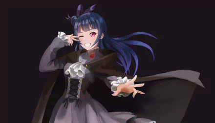 Yoshiko Tsushima Anime Love Live! Sunshine!! HD Desktop Wallpaper | Background Image