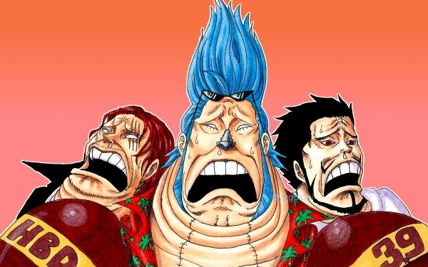 Anime One Piece Shanks Franky Dracule Mihawk HD Wallpaper | Background Image