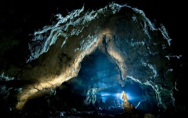 Earth Cave Caves Nature HD Wallpaper | Background Image