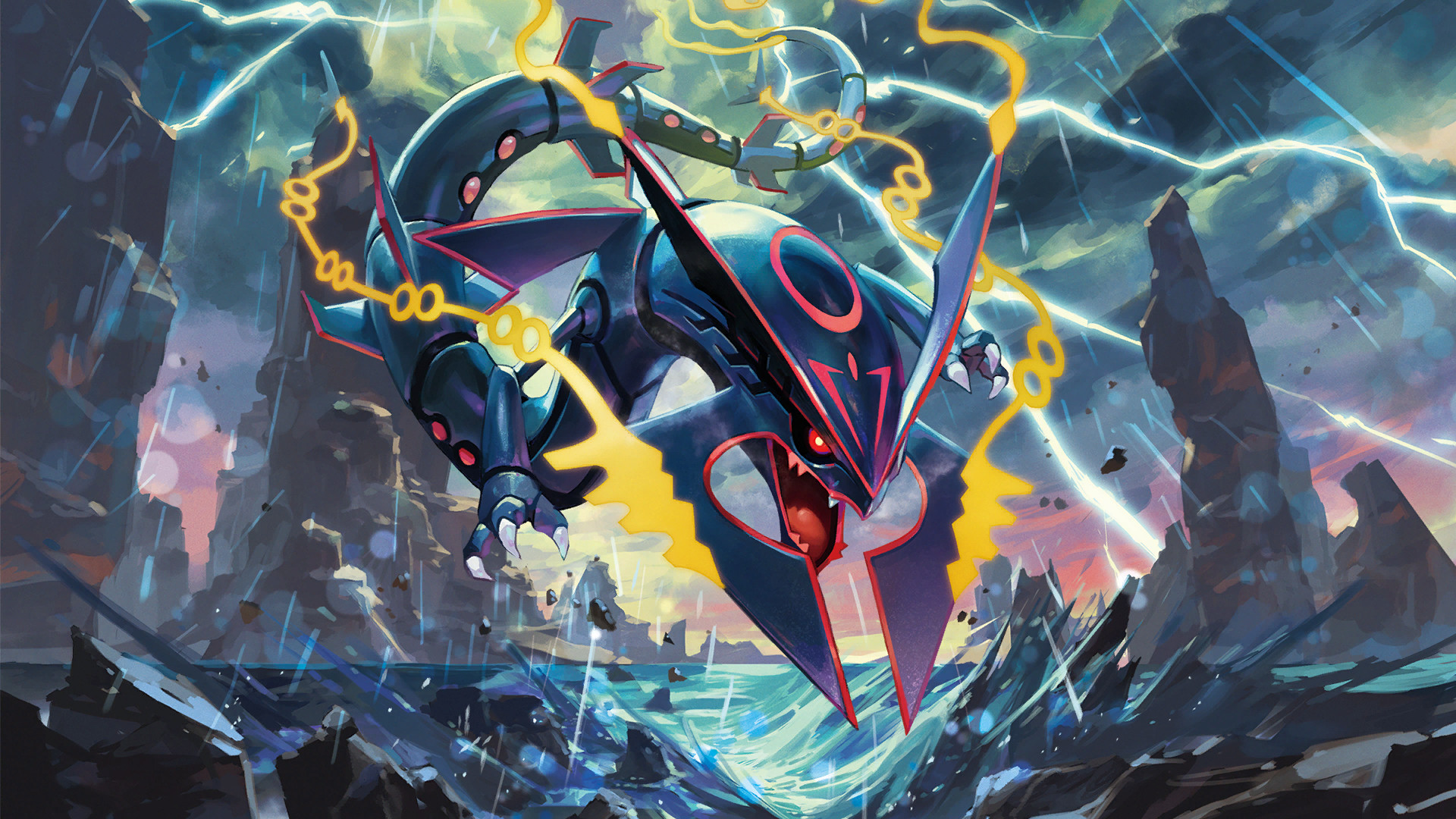 pokemon mega rayquaza card