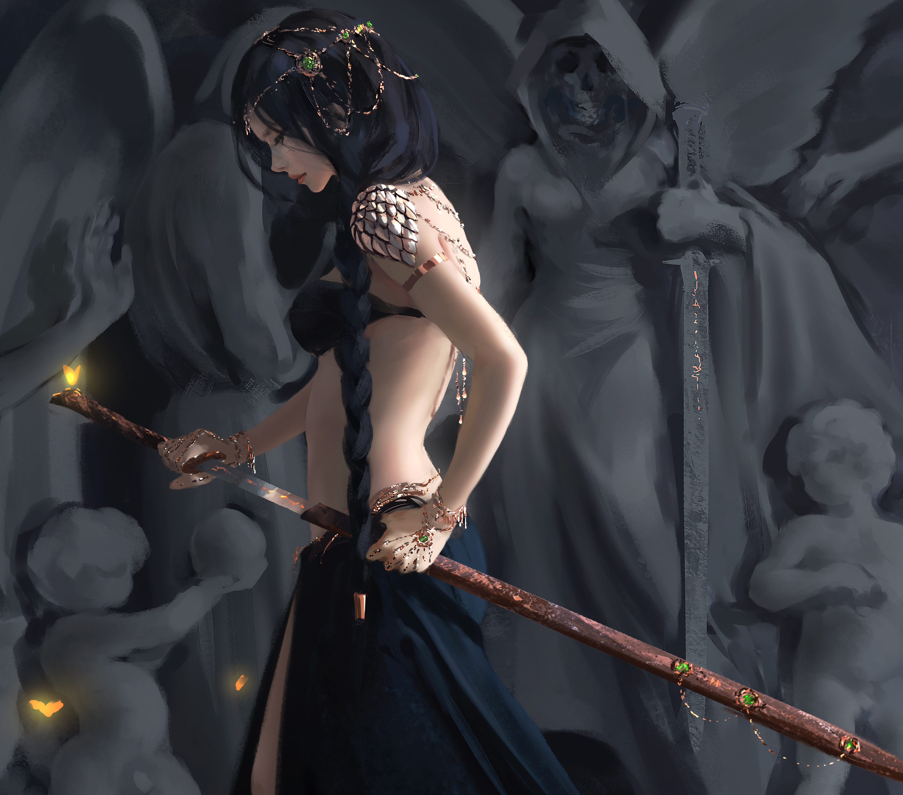 Woman Warrior by Wang Ling