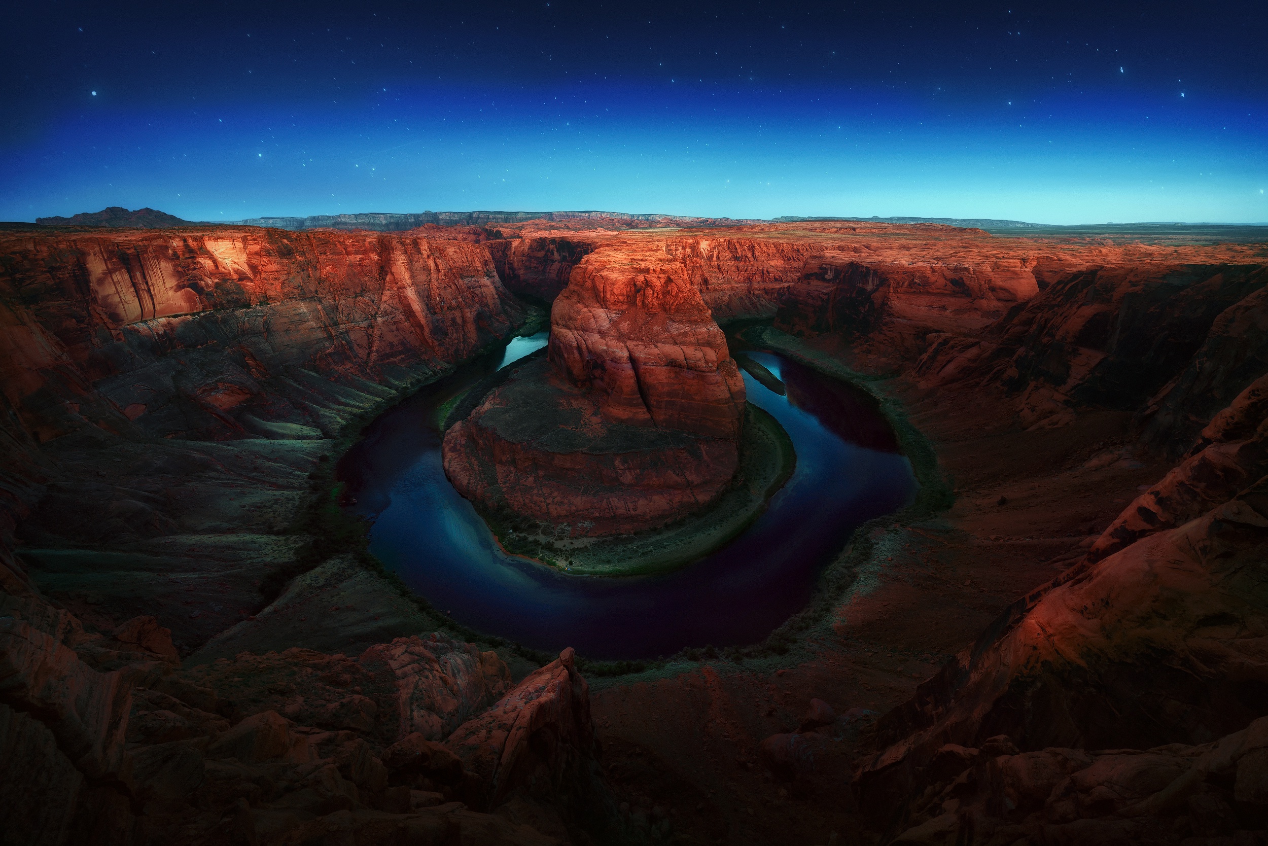 Earth Horseshoe Bend HD Wallpaper | Background Image