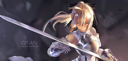 Artoria Pendragon Saber (Fate Series) Anime Fate/Grand Order HD Desktop Wallpaper | Background Image