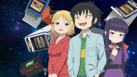 Anime High Score Girl HD Desktop Wallpaper | Background Image