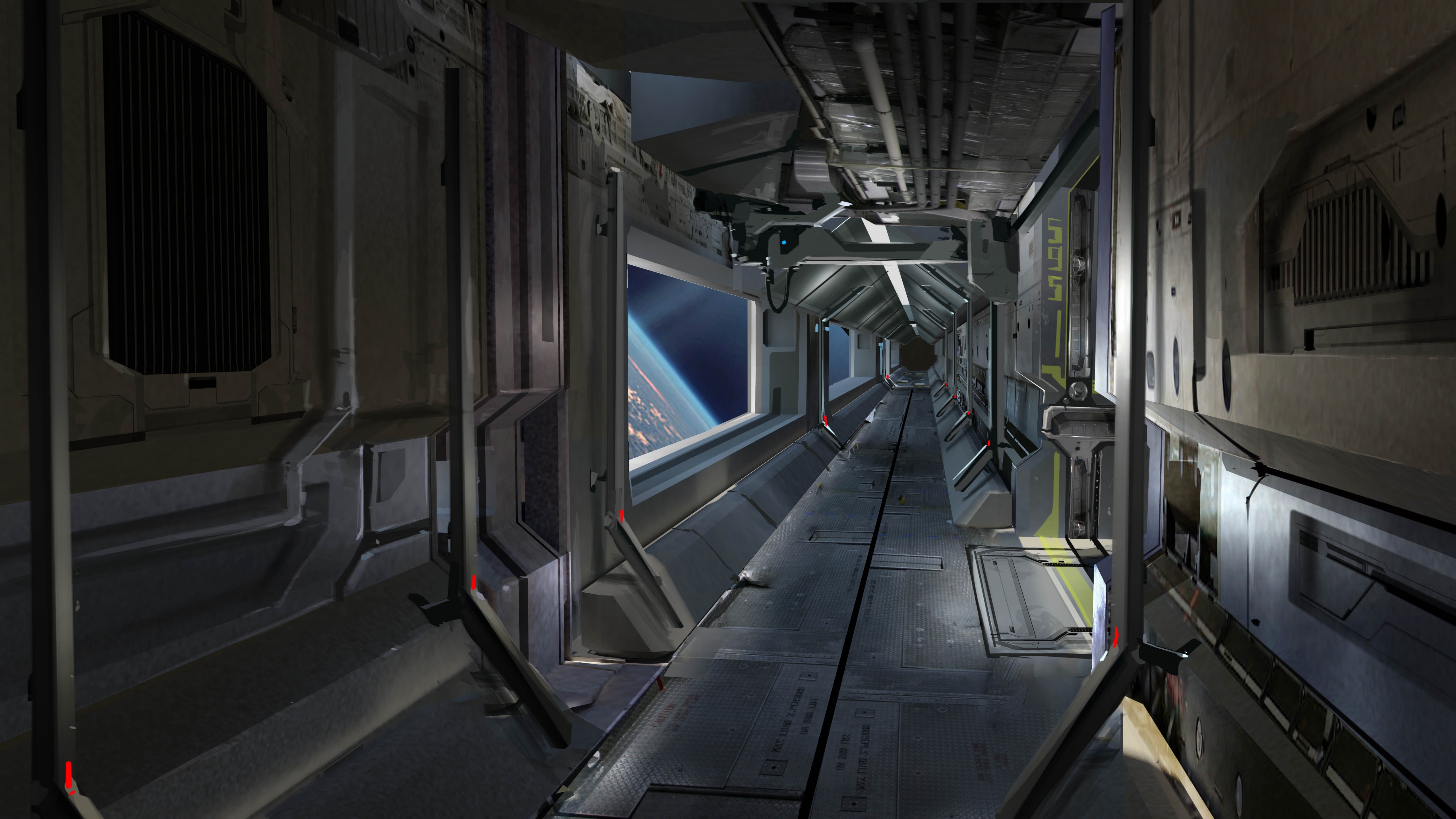 Inside a Spaceship