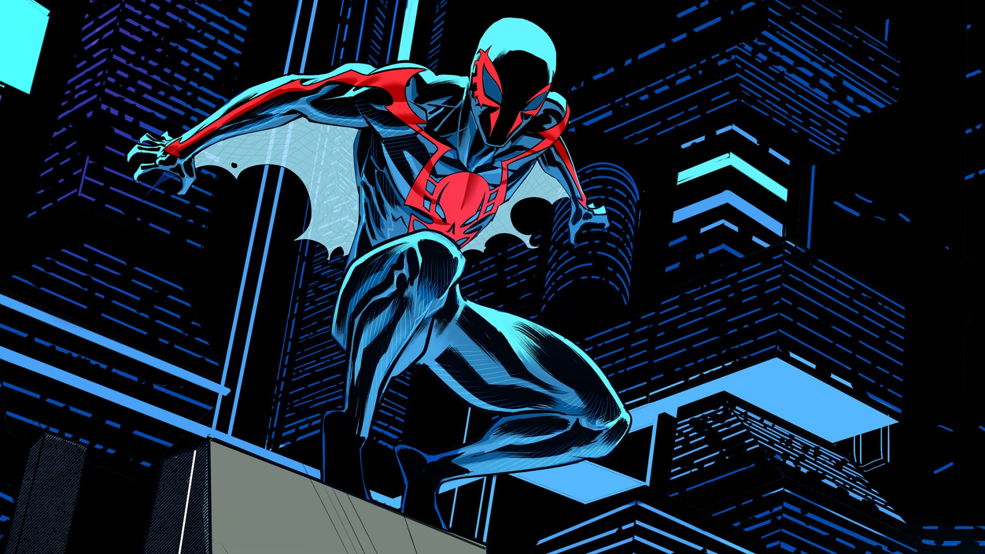 Download Miguel O'Hara Spider Man Comic Spider-Man 2099 HD Wallpaper by ...