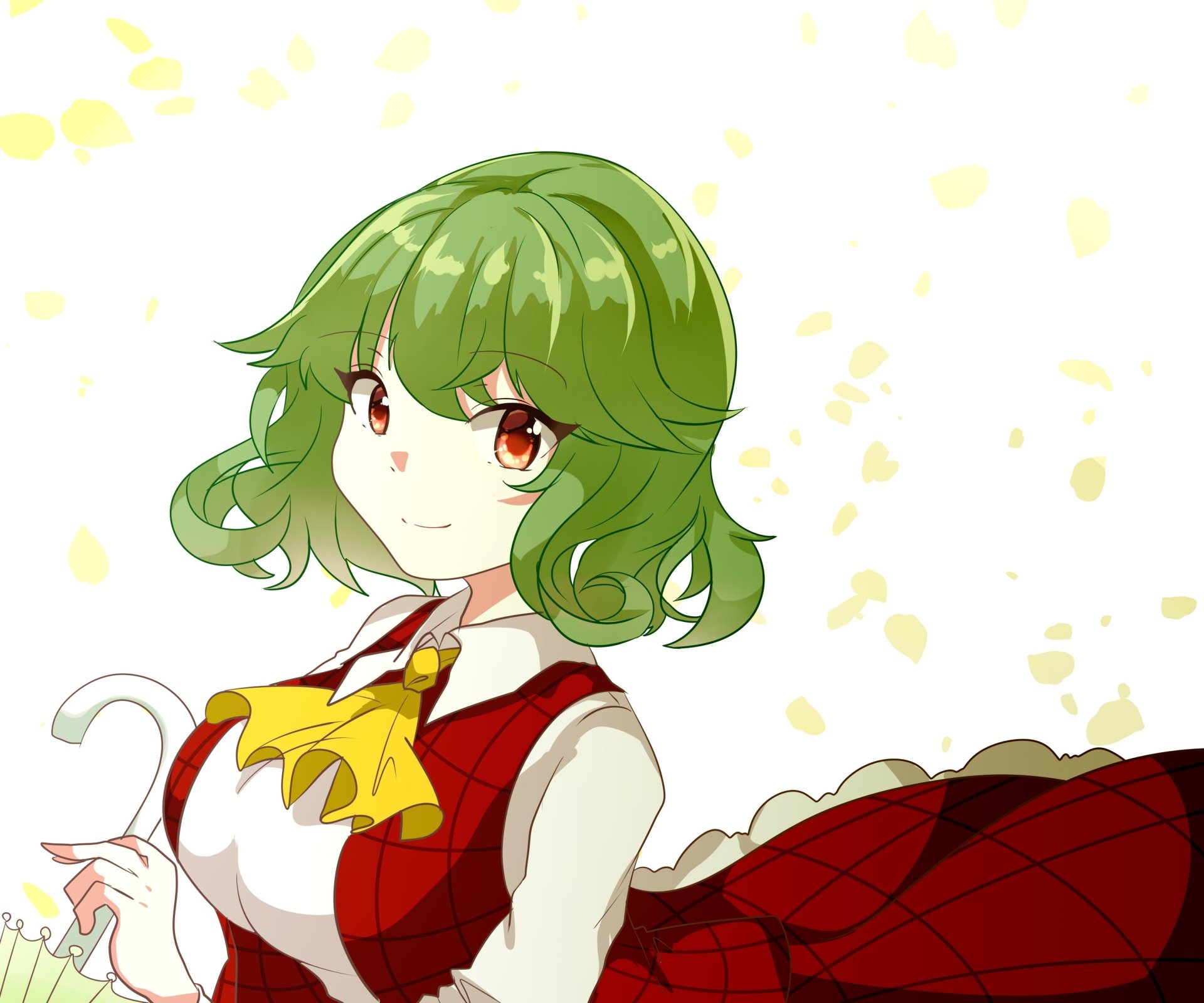 Download Yuuka Kazami Anime Touhou HD Wallpaper by 御浦ちより