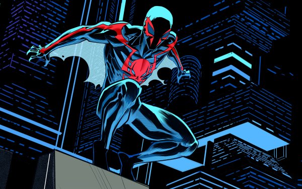 Comics Spider-Man 2099 Spider-Man Miguel O'Hara HD Wallpaper | Background Image