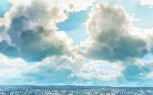 Anime After the Rain HD Desktop Wallpaper | Background Image